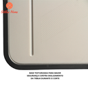 Ver imagem 3 de Tábua de Corte Gourmet Retangular Dupla Inox e Polietileno