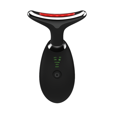 Massageador Facial Elétrico Pescoço LED Lift Fototerapia Ant