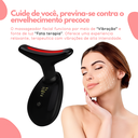 Ver imagem 4 de Massageador Facial Elétrico Pescoço LED Lift Fototerapia Ant
