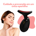 Ver imagem 6 de Massageador Facial Elétrico Pescoço LED Lift Fototerapia Ant