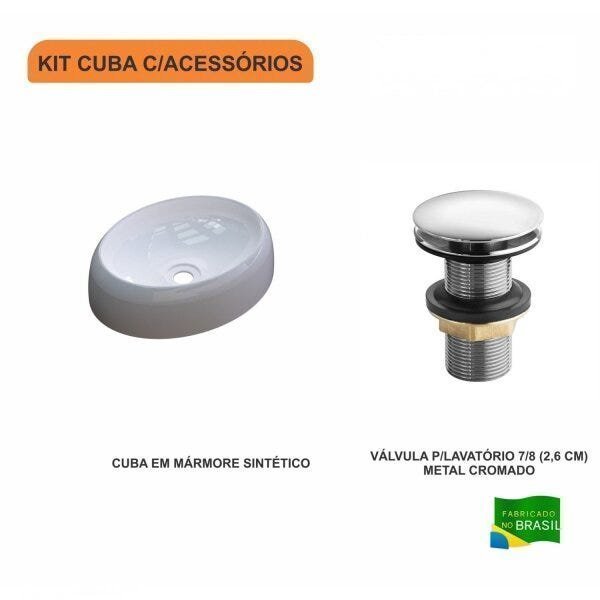 Kit Cuba OV39 com Válvula Click 1 Polegada G Compace - 3
