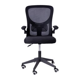 Kit 06 Cadeiras Escritório Rodizio Office Bytes Preto - 2