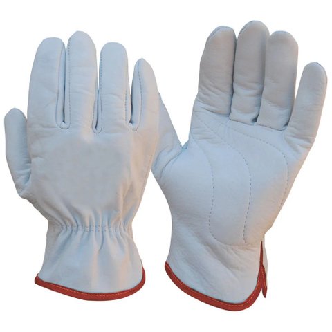 Luva de Vaqueta Petroleira Kit 5 Pares (fit) - Plastcor