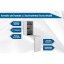 Ver imagem 3 de Armário Multiuso Lavanderia Am3106 C/ Mesa Retrátil e 2 Prateleiras Branco - Tecno Mobili
