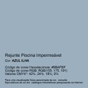 Ver imagem 2 de Rejunte Piscina Impermeável Cor Azul Ilha 18kg
