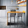 Kit 4 Banquetas Alta para Cozinha Junco Degradê Bancada Bistrô Balcão Ilhas Área Gourmet Piscina - 6