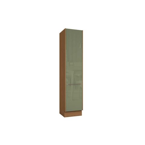 Paneleiro de Cozinha Vibra T627 C/ 2 Portas 50cm Canela/verde Pistache Lacca - Kappesberg