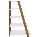 Ver imagem 2 de Kit 2 Estantes Multiuso Star A02 5 Prateleiras MDP 18mm 81,8cm Branco