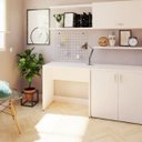 Ver imagem 1 de Escrivaninha Mesa Escritório 80cmx47cm 25mm