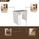 Ver imagem 7 de Escrivaninha Mesa Escritório 80cmx47cm 25mm