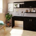 Ver imagem 1 de Escrivaninha Mesa Escritório 80cmx47cm 25mm