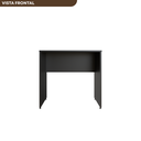 Ver imagem 5 de Escrivaninha Mesa Escritório 80cmx47cm 80cm Preto