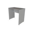 Ver imagem 2 de Escrivaninha Mesa Escritório 80cmx47cm 80cm Cinza Cristal