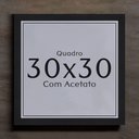 Ver imagem 5 de Kit 3 Unidades Moldura 30x30 Quadro com Acetato