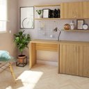 Ver imagem 1 de Escrivaninha Mesa Escritório 80cmx47cm 25mm