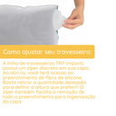 Ver imagem 5 de Travesseiro Select Kids Infantil Criança até 10 Anos 100% Algodão Antialérgico