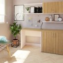 Ver imagem 1 de Escrivaninha Mesa Escritório 80cmx47cm 25mm