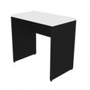 Ver imagem 2 de Escrivaninha Mesa Escritório 80cmx47cm 80cm Preto E Branca