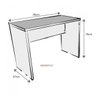 Escrivaninha Mesa Escritório 80cmx47cm 25mm - 3