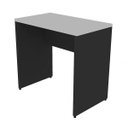 Ver imagem 2 de Escrivaninha Mesa Escritório 80CMX47CM 80cm Preto e Cinza Cristal