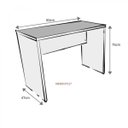 Ver imagem 3 de Escrivaninha Mesa Escritório 80cmx47cm 25mm