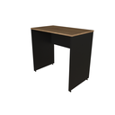 Ver imagem 2 de Escrivaninha Mesa Escritório 80cmx47cm 80cm Preto E Carvalho Mel