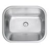 Tanque Aço Inox 30 Litros Lavanderia Lavabo Lava Roupa Tecido Limpeza Casa Leva pra Malhar Bsl3622 - 6