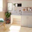 Branco/Cinza Cristal