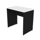 Ver imagem 2 de Escrivaninha Mesa Escritório 90CMX47CM 90cm Preto e Branca