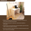 Ver mais imagens de Escrivaninha Mesa Escritório 100CMX47CM 100cm Branca