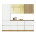 Ver imagem 2 de Cozinha Rainha 5 Peças 8 Portas com Rodapé 100% MDF