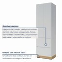 Ver mais imagens de Cozinha Rainha 5 Peças 8 Portas com Rodapé 100% MDF