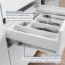 Ver imagem 5 de Cozinha Rainha 5 Peças 8 Portas com Rodapé 100% MDF
