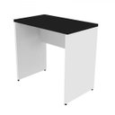 Ver imagem 2 de Escrivaninha Mesa Escritório 100CMX47CM 100cm Branca e Preto