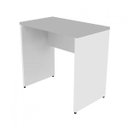 Ver imagem 2 de Escrivaninha Mesa Escritório 100CMX47CM 100cm Branca e Cinza Cristal