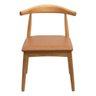 Cadeira Elbow Madeira - Caramelo - 2