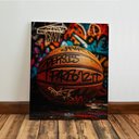 Ver imagem 5 de Kit3 Quadro Decorativo Basquete Bola Cesta Tênis Quarto Sala Qualidade Premium 40x28cm