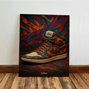 Ver imagem 7 de Kit3 Quadro Decorativo Basquete Bola Cesta Tênis Quarto Sala Qualidade Premium 40x28cm