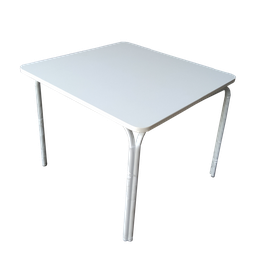 Mesinha Infantil Tampo Mdf Branco C/2 Cadeiras Color Fnde - 2