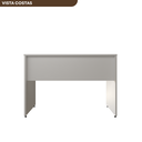 Ver imagem 6 de Escrivaninha Mesa Escritório 110cmx47cm 110cm Branca