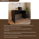 Ver mais imagens de Escrivaninha Mesa Escritório 110cmx47cm 110cm Preto