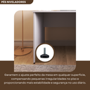 Ver mais imagens de Escrivaninha Mesa Escritório 120CMX47CM 120cm Cinza Cristal