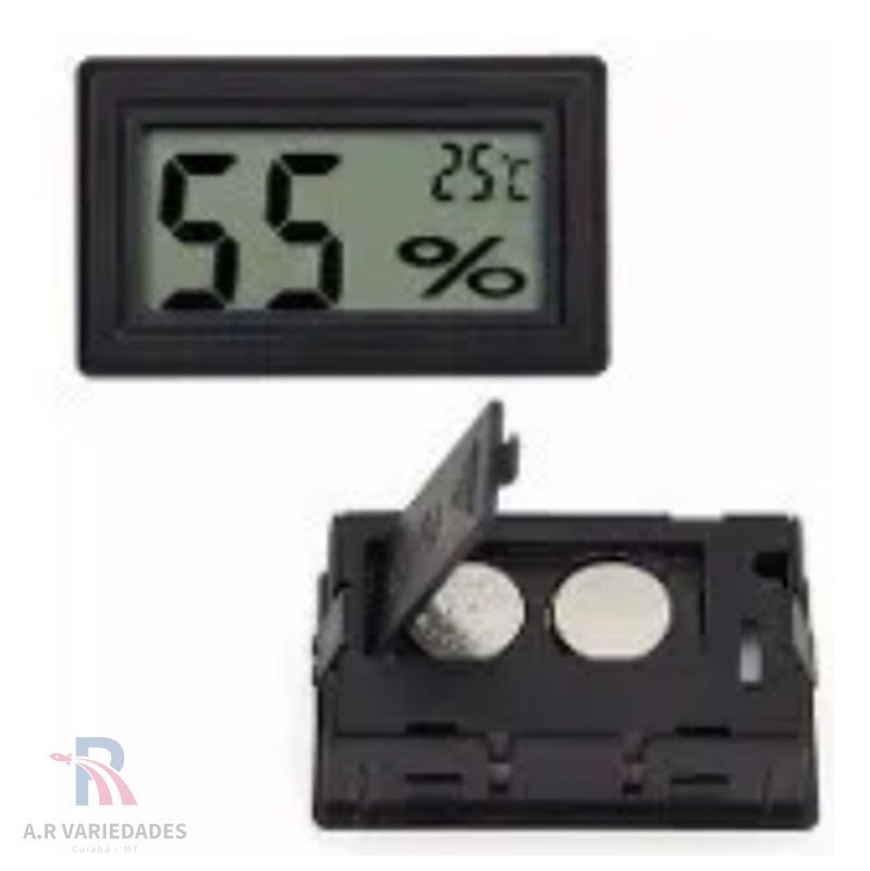 Higrômetro Medidor Temperatura E Umidade Produto Pra Salão - 2