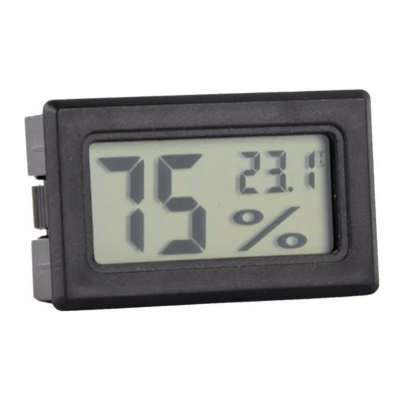 Higrômetro Medidor Temperatura E Umidade Produto Pra Salão - 1