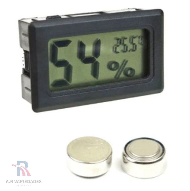 Higrômetro Medidor Temperatura E Umidade Produto Pra Salão - 4