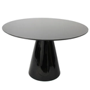 Ver imagem 1 de Mesa de Jantar Cone Redonda 70 Cm Laqueada Linn Shop Mesa de Jantar Cone Madeira
