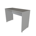 Ver imagem 2 de Escrivaninha Mesa Escritório 130CMX47CM 130cm Cinza Cristal