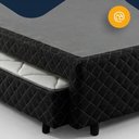 Ver imagem 3 de Bicama Box com Colchão Ortobom Airtech Ortopillow 100 D33 + Auxiliar de Espuma D28 Positanno Casal