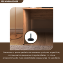Ver mais imagens de Escrivaninha Mesa Escritório 100% MDF 130CMX47CM 130cm Carvalho Mel Bege