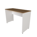 Ver imagem 2 de Escrivaninha Mesa Escritório 130CMX47CM 130cm Branca e Carvalho Mel Bege